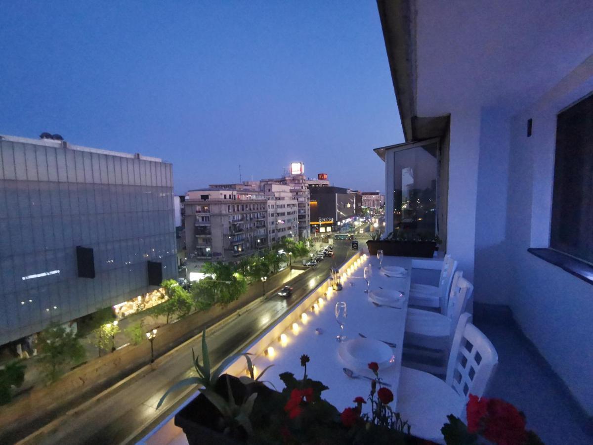 בוקרשט Old Town Apartment With Amazing View From The Balcony מראה חיצוני תמונה