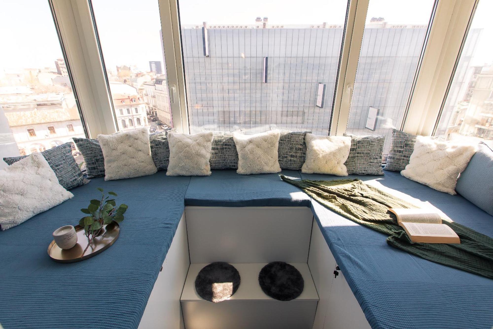 בוקרשט Old Town Apartment With Amazing View From The Balcony מראה חיצוני תמונה