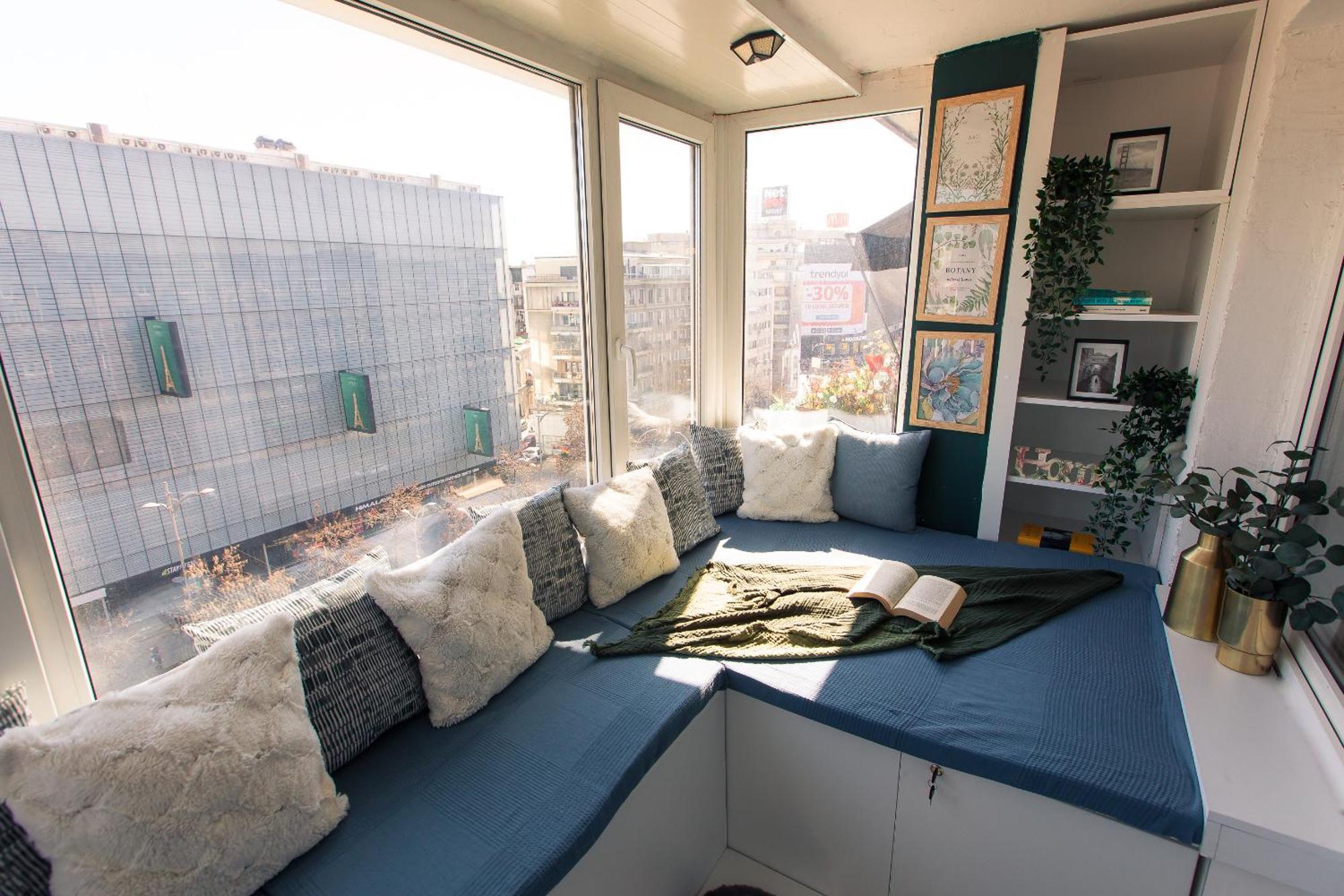 בוקרשט Old Town Apartment With Amazing View From The Balcony מראה חיצוני תמונה