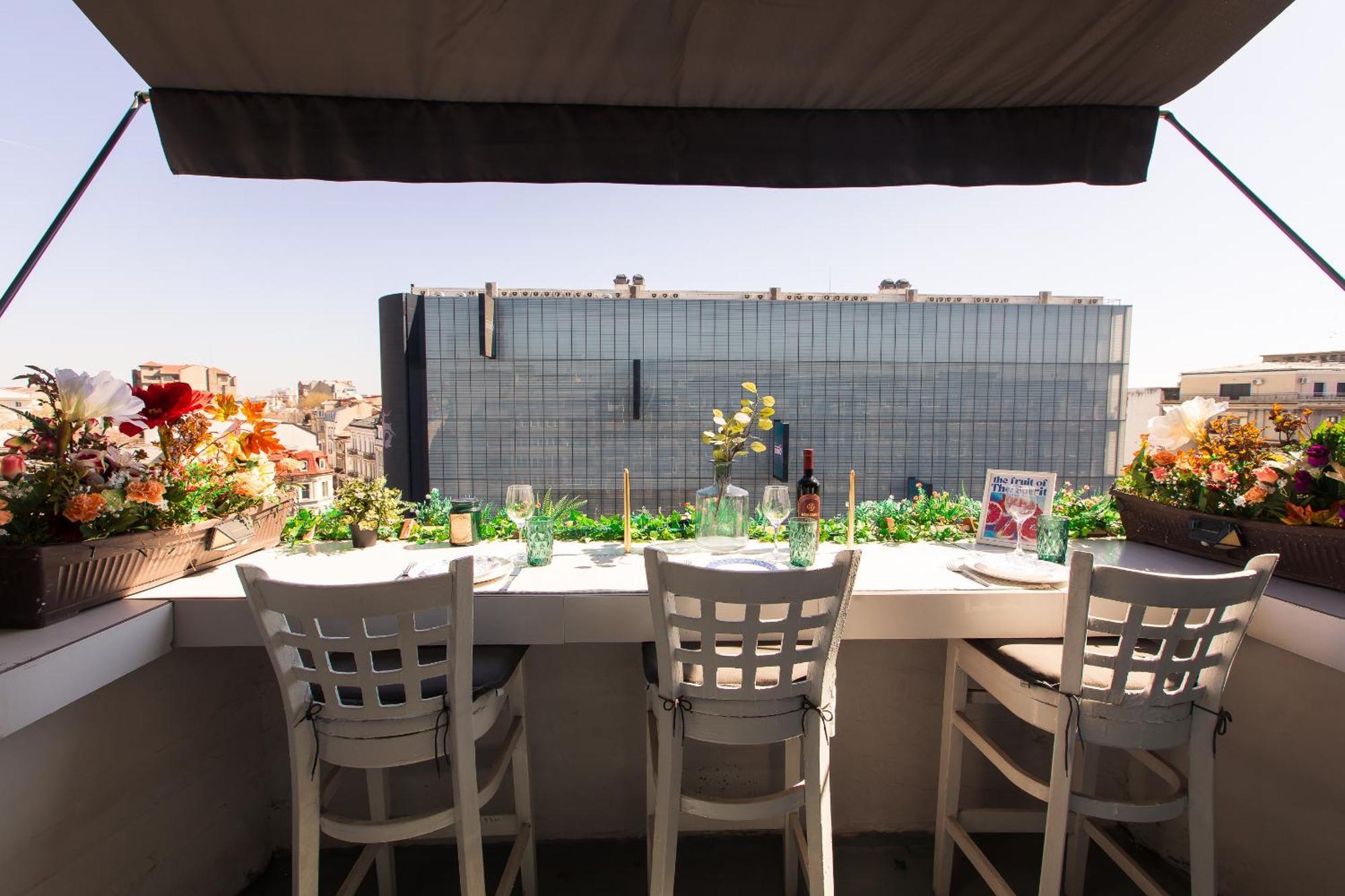 בוקרשט Old Town Apartment With Amazing View From The Balcony מראה חיצוני תמונה